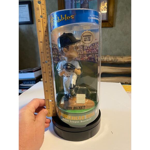 Josh Beckett 2003 Florida Marlins World Series Bobble Dobbles MLB Bobblehead NOS - Picture 6 of 8